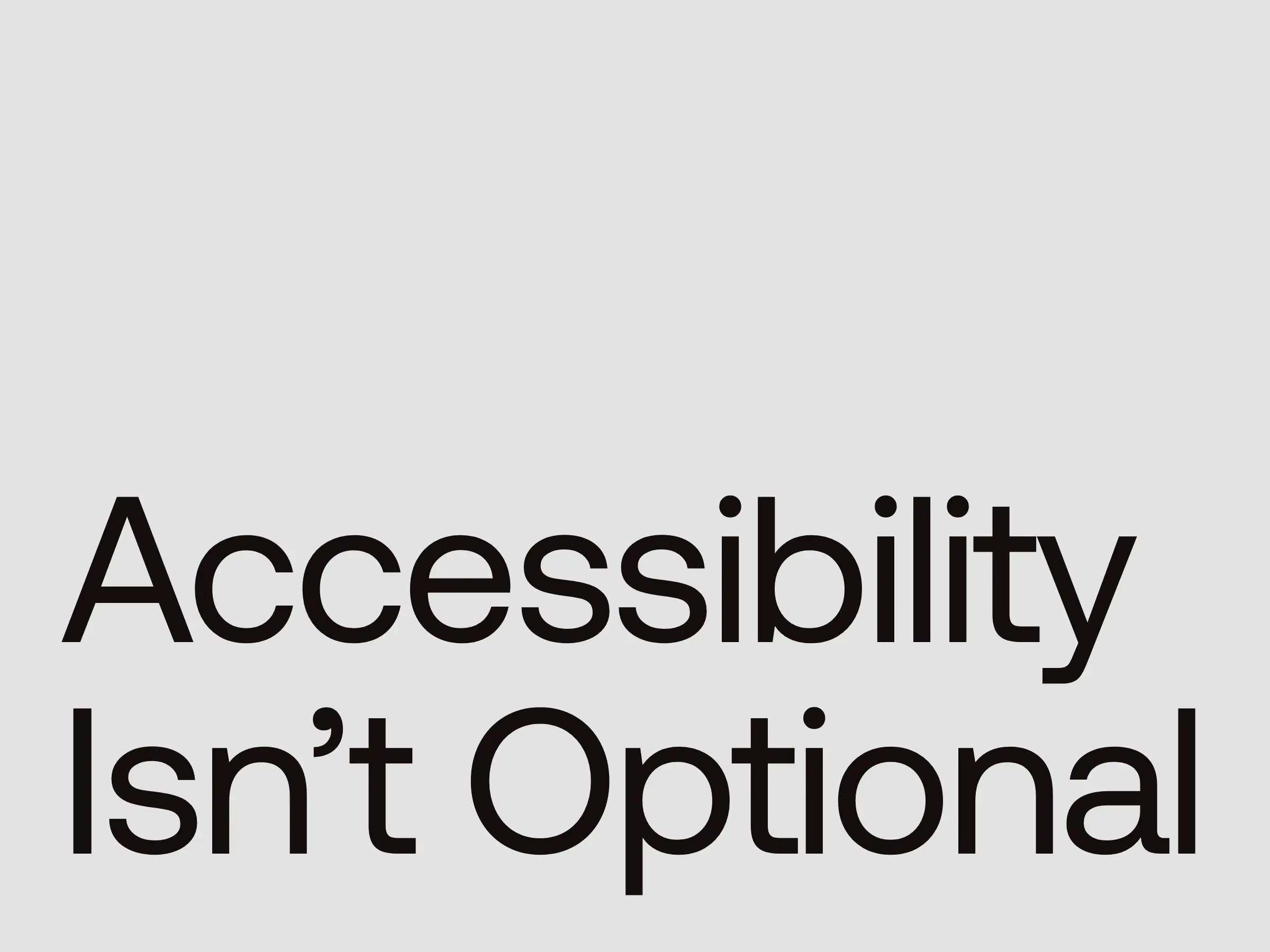 Web Accessibility Isn't Optional Anymore: What Every Business Needs to Know