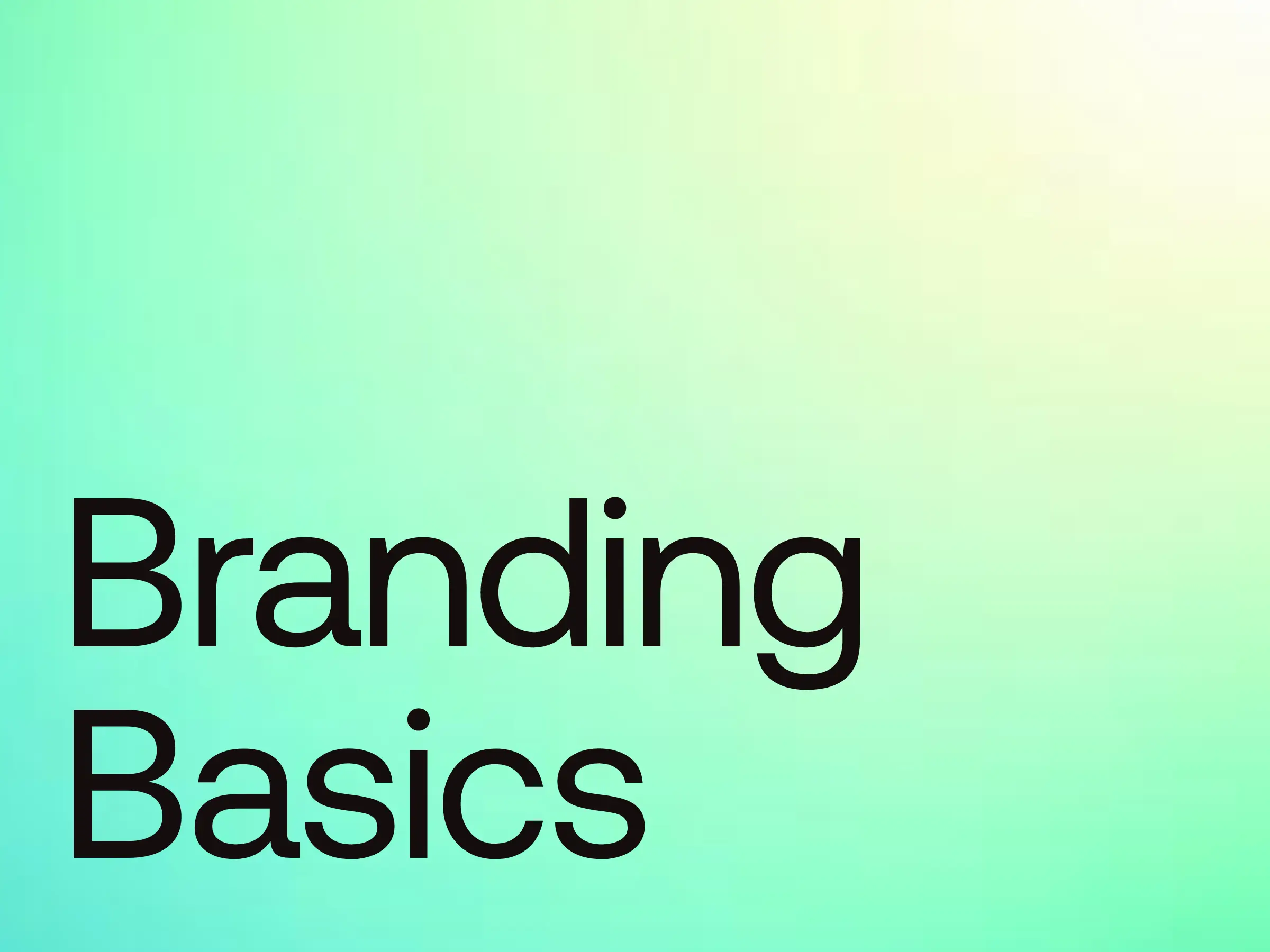 Getting Started with Branding: Essentials Guide