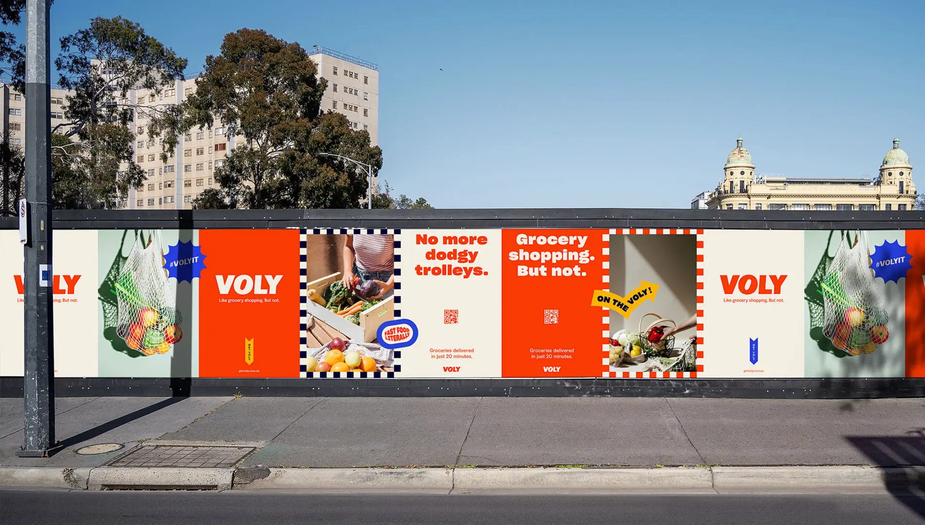 Sheffield website brand project - Voly